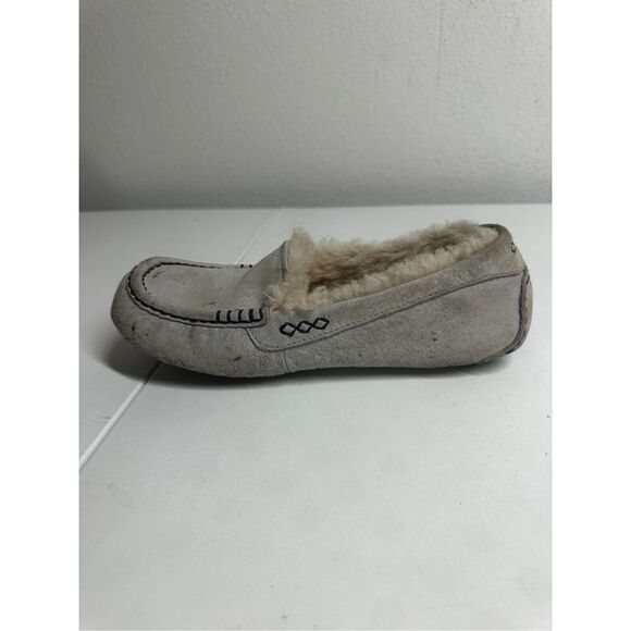 Ugg Ansley Light Grey Slippers Women’s Size 7 US /24 Japan See Description - Picture 7 of 11